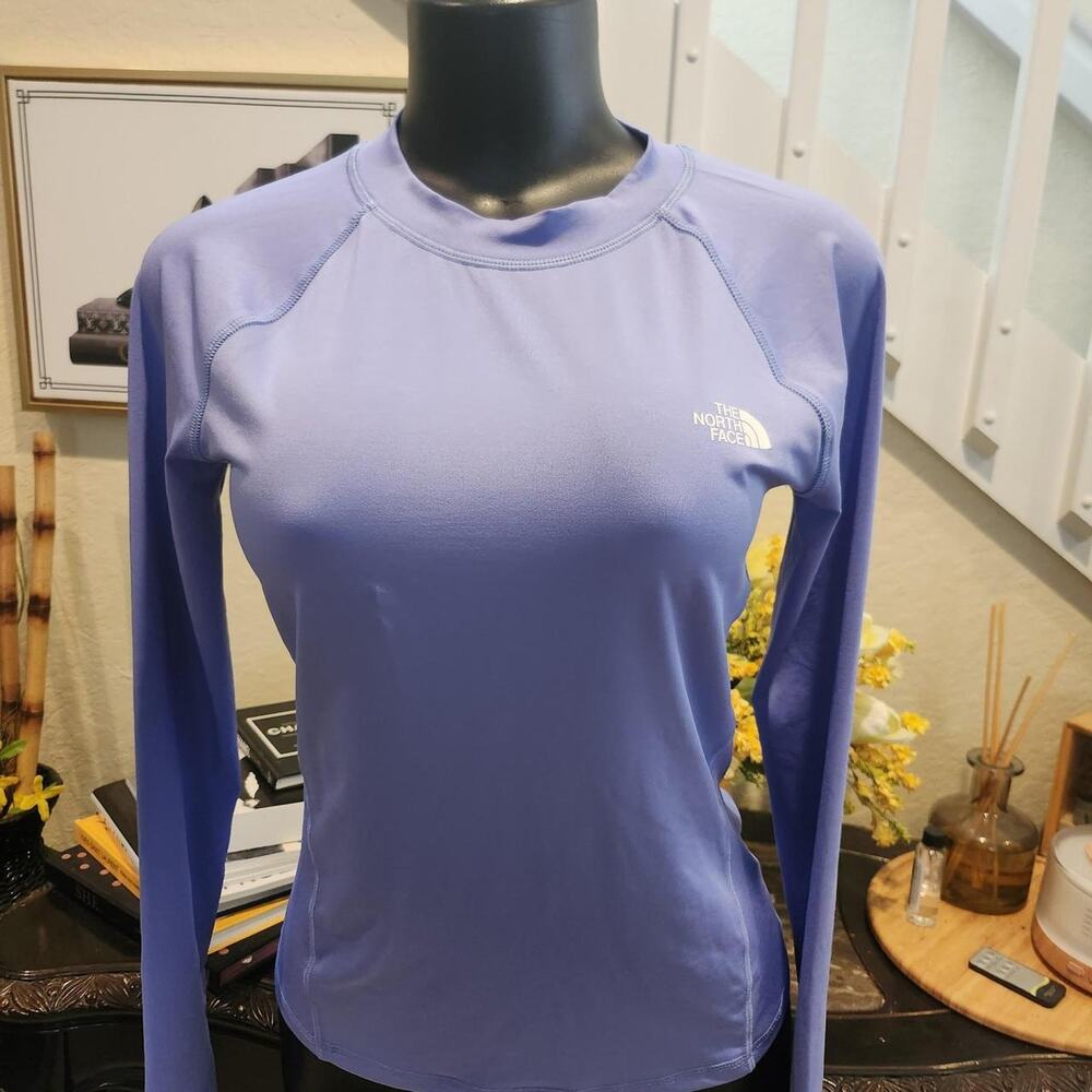 The North Face Purple Long Sleeve Top size S